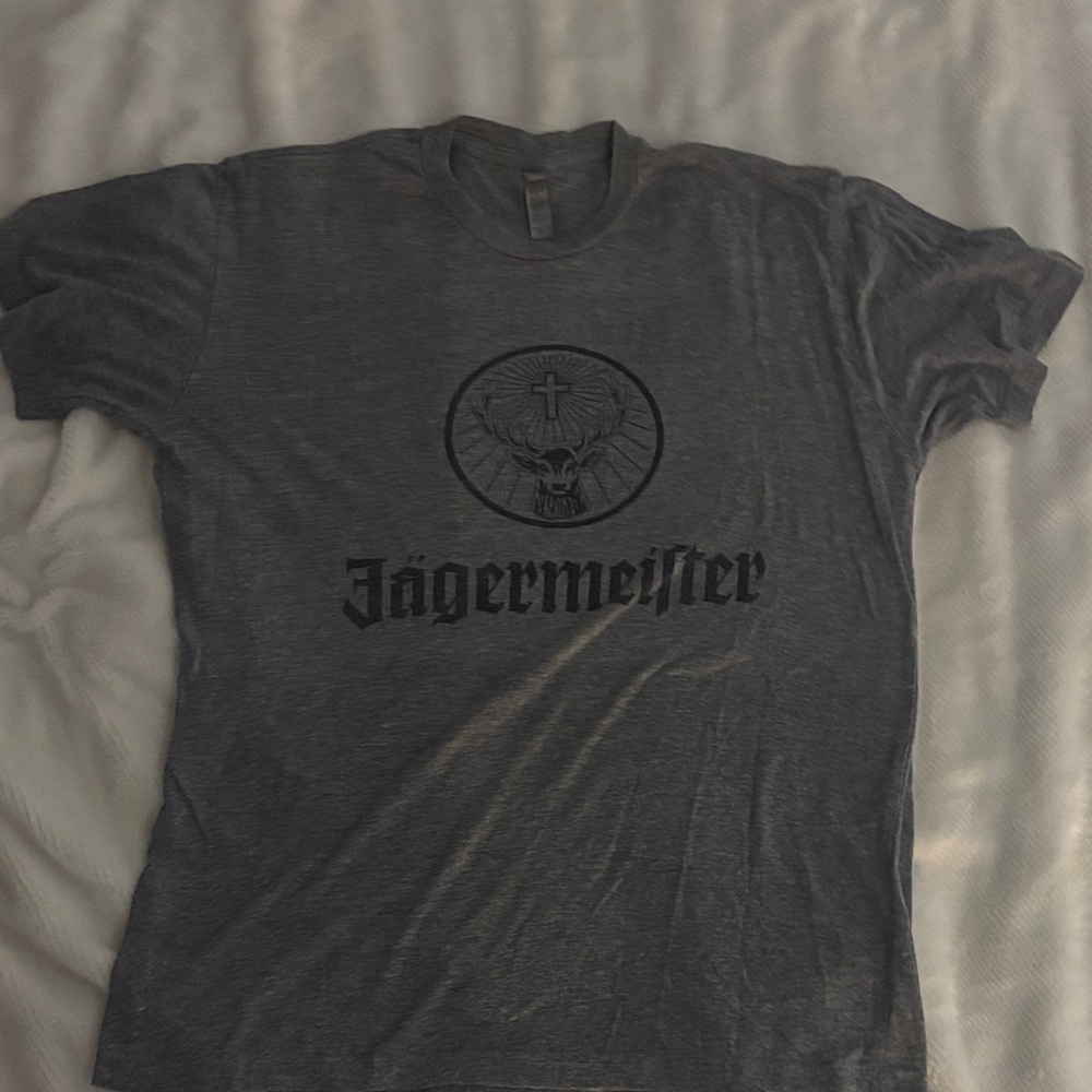 Jagermeister Charcoal Short Sleeve Tee